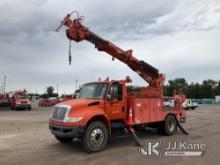 Terex/Telelect Commander C4045, Digger Derrick rear mounted on 2008 International 4400 Utility Truck