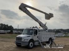 Altec AA55-MH, Articulating Material Handling Bucket Truck rear mounted on 2015 Freightliner M2 106 