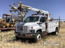 (Kingman, AZ) Posi Plus 800-40-025, Telescopic Non-Insulated Cable Placing Bucket Truck center mount