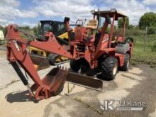 (Kansas City, KS) 2006 Ditch Witch RT55 Rubber Tired Trencher Ran & Operated When Parked, Took Two P