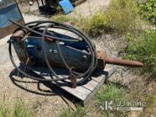 (Kansas City, MO) Okada Hydraulic Hammer NOTE: This unit is being sold AS IS/WHERE IS via Timed Auct