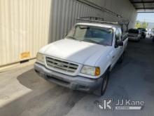 2002 Ford Ranger Extended-Cab Pickup Truck Runs & Moves, Paint Damage