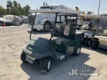 2011 Club Car Golf Cart 2 Seat Not Starting, True Hours Unknown