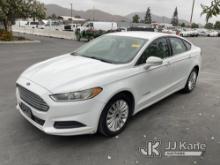 2014 Ford Fusion Hybrid 4-Door Sedan Runs & Moves