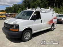 2012 Chevrolet Express G2500 Cargo Van Runs On CNG Only) (Runs Briefly, Easily Stalls Out, Does Not 