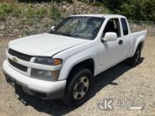 2011 Chevrolet Colorado 4x4 Extended-Cab Pickup Truck Runs & Moves) (Missing Tailgate, Rusted Frame,