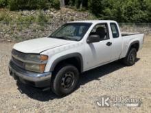 2007 Chevrolet Colorado 4x4 Extended-Cab Pickup Truck Runs & Moves) (Rusted Frame, Body & Rust Damag