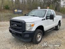 2015 Ford F250 4x4 Extended-Cab Pickup Truck Runs & Moves) (Parking Break Stuck On) (Rust & Body Dam