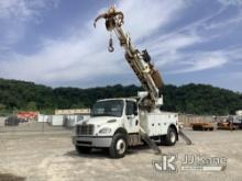 Altec DC47-TR, Digger Derrick rear mounted on 2019 Freightliner M2 106 Utility Truck Runs, Moves & O