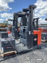 2012 Toyota 7BPUE15 Stand-Up Forklift Order Picker Runs & Operates, BUYER MUST LOAD