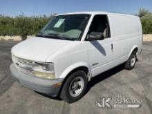 2002 Chevrolet Astro Cargo Van Runs & Moves