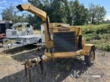 (Springfield, OR) 1999 Vermeer BC1250A Chipper (12in Disc), trailer mtd Runs & Operates