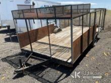 Homemade 15ft Trailer Not Title - B.O.S Only