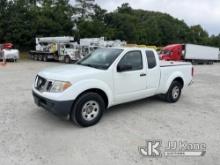 2014 Nissan Frontier Extended-Cab Pickup Truck Runs & Moves) (Tailgate Would Not Open