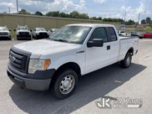 2011 Ford F150 4x4 Extended-Cab Pickup Truck, Utility District Owned Runs & Moves) (Jump to Start) (