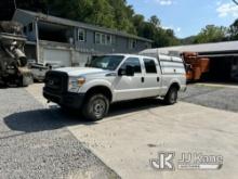 2014 Ford F250 4x4 Crew-Cab Pickup Truck Runs & Moves) (Jump To Start, Minor Body Damage) (Per Selle