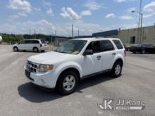 2012 Ford Escape XLT 4x4 4-Door Sport Utility Vehicle, Utility District Owned Runs & Moves) (Jump to