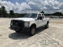2015 Ford F250 4x4 Extended-Cab Pickup Truck, (GA Power Unit) Runs& Moves) (Body/Paint Damage