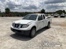 2016 Nissan Frontier Extended-Cab Pickup Truck Runs & Moves) (Wrecked, Check Engine Light On, Driver
