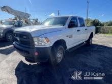 2014 RAM 2500 4x4 Crew-Cab Pickup Truck, Electric Company Owned and Maintained. Runs, Moves)( Body D