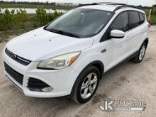 2016 Ford Escape 4-Door Sport Utility Vehicle Runs & Moves) (Jump To Start, Body & Interior Damage, 