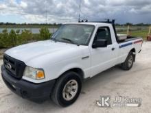 2011 Ford Ranger Pickup Truck Runs & Moves) (FL Residents Purchasing Titled Items - tax, title & reg