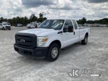 2015 Ford F250 Extended-Cab Pickup Truck, (GA Power Unit) Runs & Moves) (ABS Light On, Traction Cont