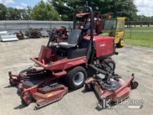 Toro Ground Master 4000D Zero Turn Riding Mower Runs, Moves, Only Right Side Mower Operates-Conditio