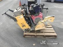 (Jurupa Valley, CA) 1 Multiqup Concrete Saw Gas Powered With Honda Engine (Use different hy) NOTE: T