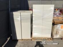 (Jurupa Valley, CA) 2 Pallets Of Metal Office Cabinets (Used) NOTE: This unit is being sold AS IS/WH