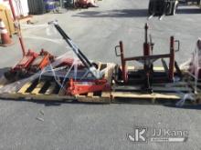 (Jurupa Valley, CA) 2 Pallets Of Automotive Jacks & Lifts (Used) NOTE: This unit is being sold AS IS