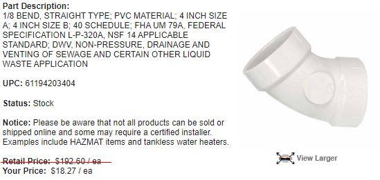 (21) CASES OF ASSORTED 4" PVC; (1) CASES OF ASSORTED 2" PVC FITTINGS; (1) CASE OF ASSORTED 3" PVC FI