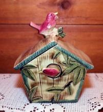 Birdhouse Cookie Jar
