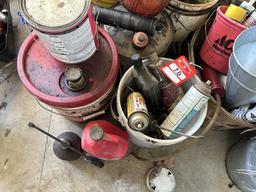 FUEL CANS, OIL CANS, FUNNELS AND MORE