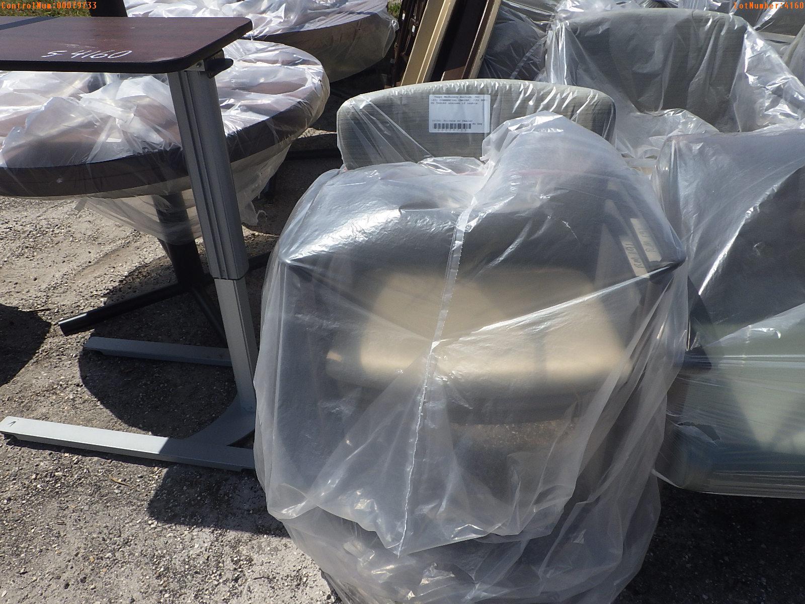 5-04160 (Equip.-Misc.)  Seller:Private/Dealer (40)COMMERCIAL CHAIRS & (15)ROUND
