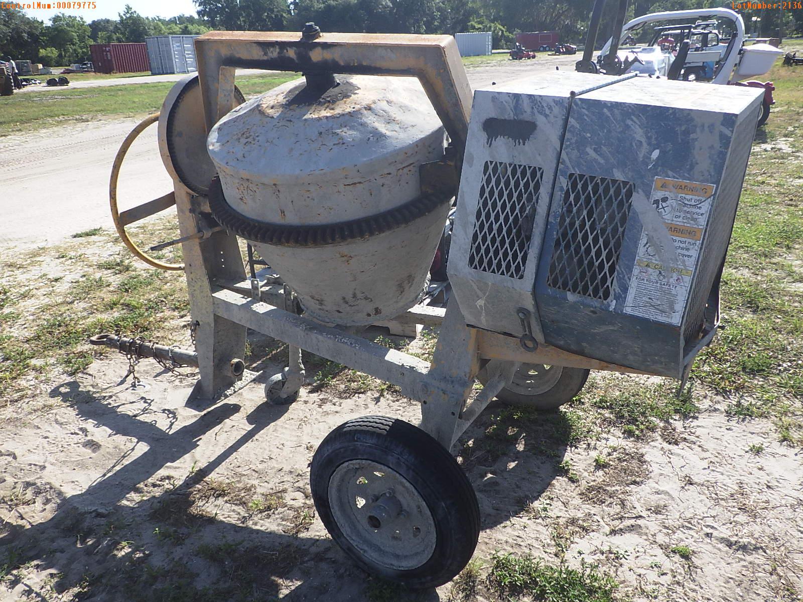 5-02136 (Equip.-Mixer)  Seller: Gov-City Of Clearwater STONE PORTABLE CEMENT MIX