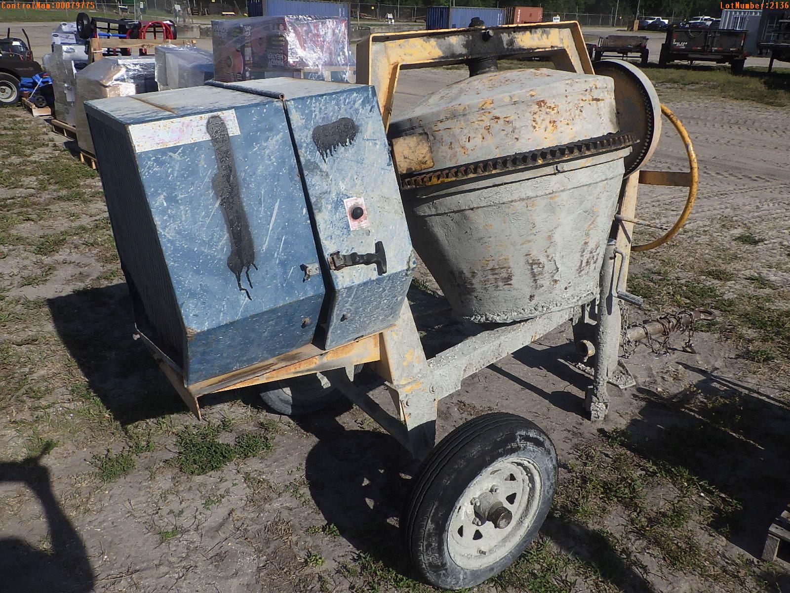 5-02136 (Equip.-Mixer)  Seller: Gov-City Of Clearwater STONE PORTABLE CEMENT MIX