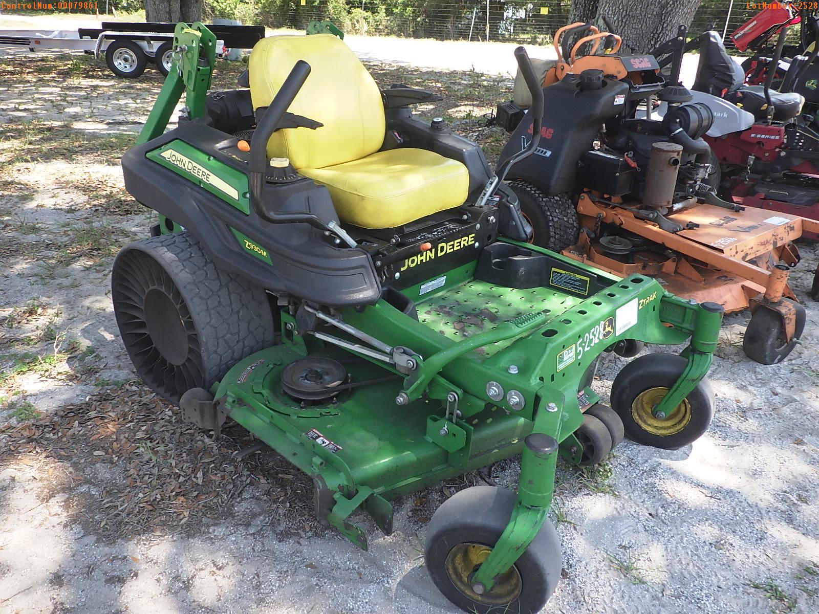 5-02528 (Equip.-Mower)  Seller:Private/Dealer JOHN DEERE 2930M Z TRAK ZERO TURN