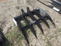 5-01160 (Equip.-Implement misc.)  Seller:Private/Dealer MIVA EXCAVATOR RAKE ATTA