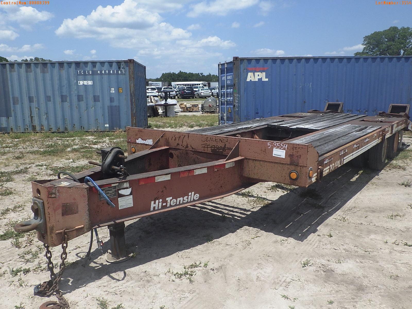 5-03554 (Trailers-Equipment)  Seller:Private/Dealer 2002 EAGB TOWBEHIND