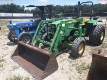 6-01188 (Equip.-Tractor)  Seller:Private/Dealer JOHN DEERE 5045E OROPS 4WD TRACT