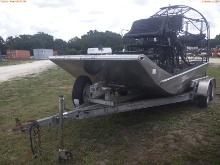 7-03116 (Vessels-Air boat)  Seller: Florida State F.W.C. 2014 FLCY AIRBOAT