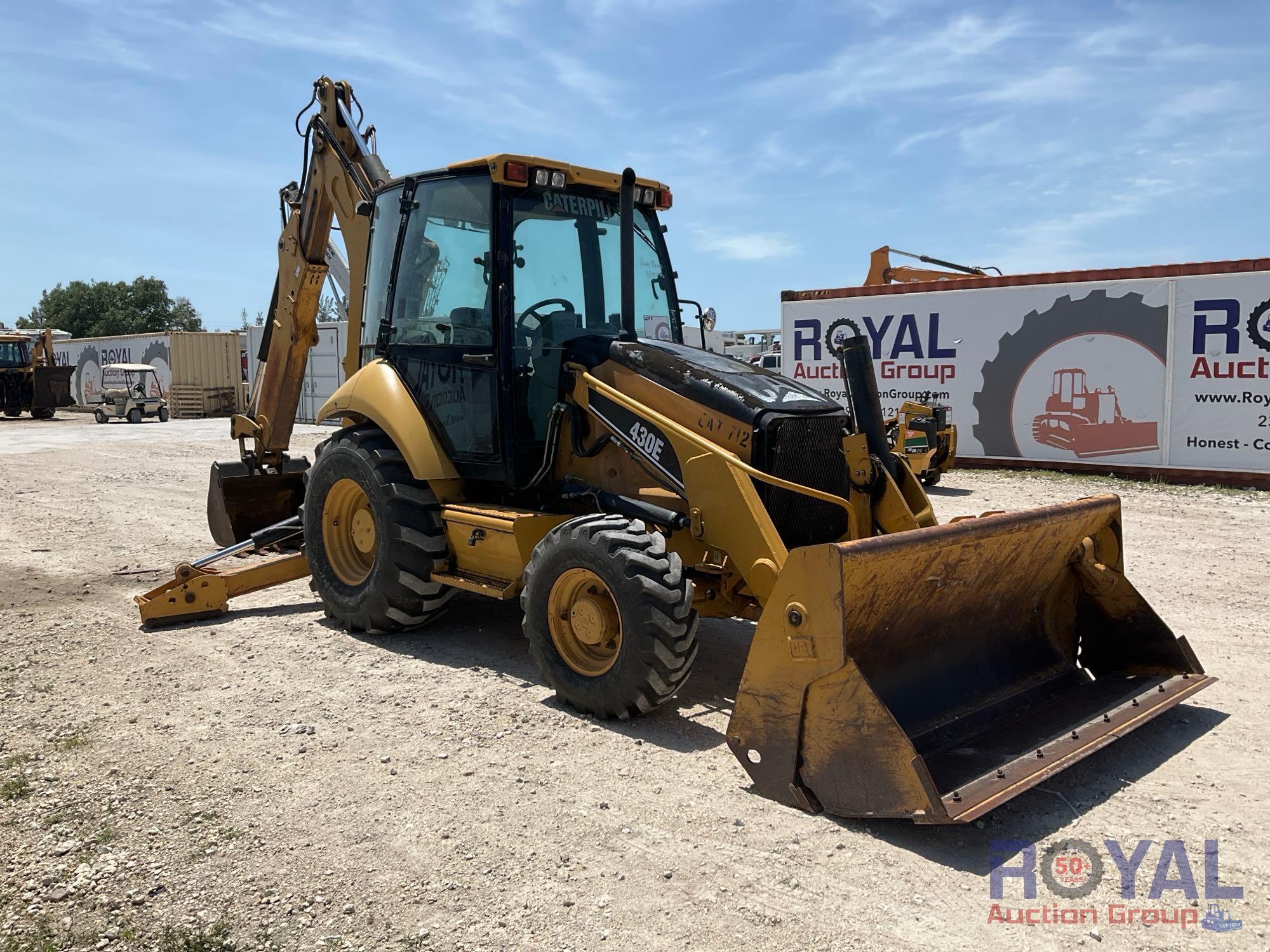 2007 Caterpillar 430E 4x4 Extendahoe Loader Backhoe