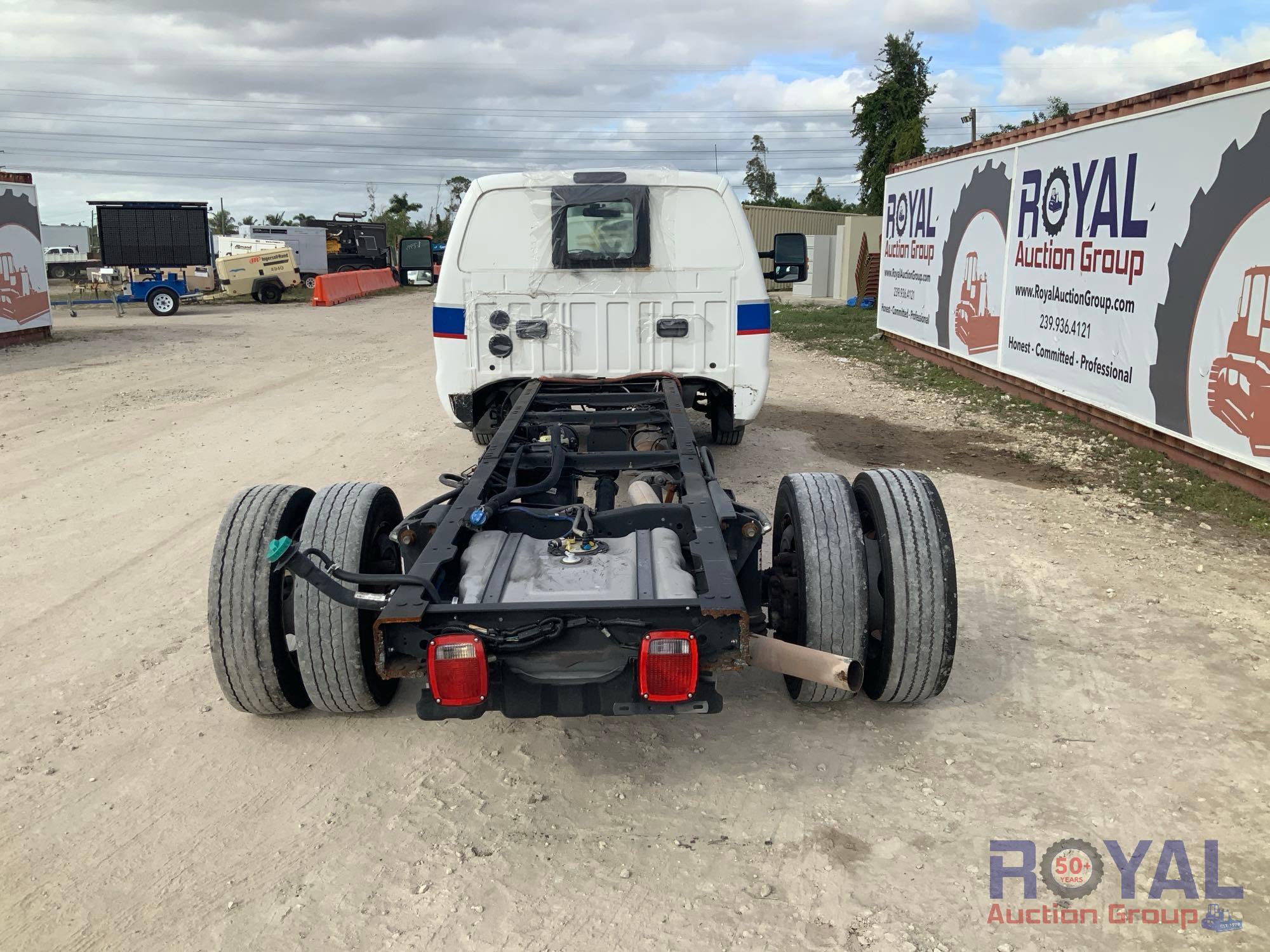 2015 Ford F550 Diesel Cab and Chassis Truck