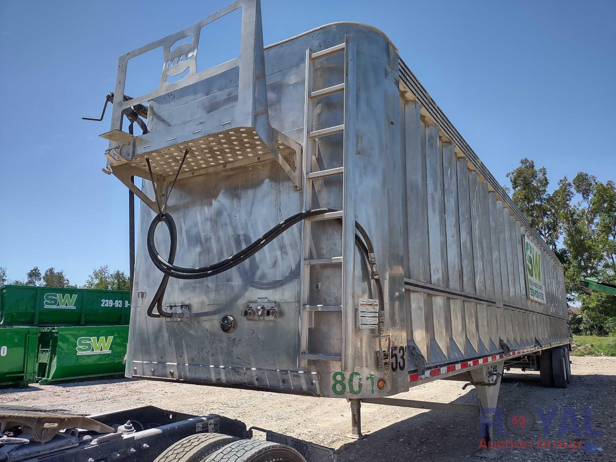 2022 Mac 53ft Aluminum Walking Floor Trailer