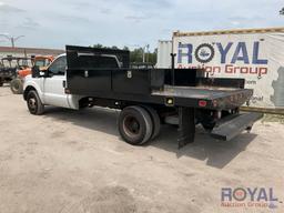 2013 Ford F350 Flatbed Truck