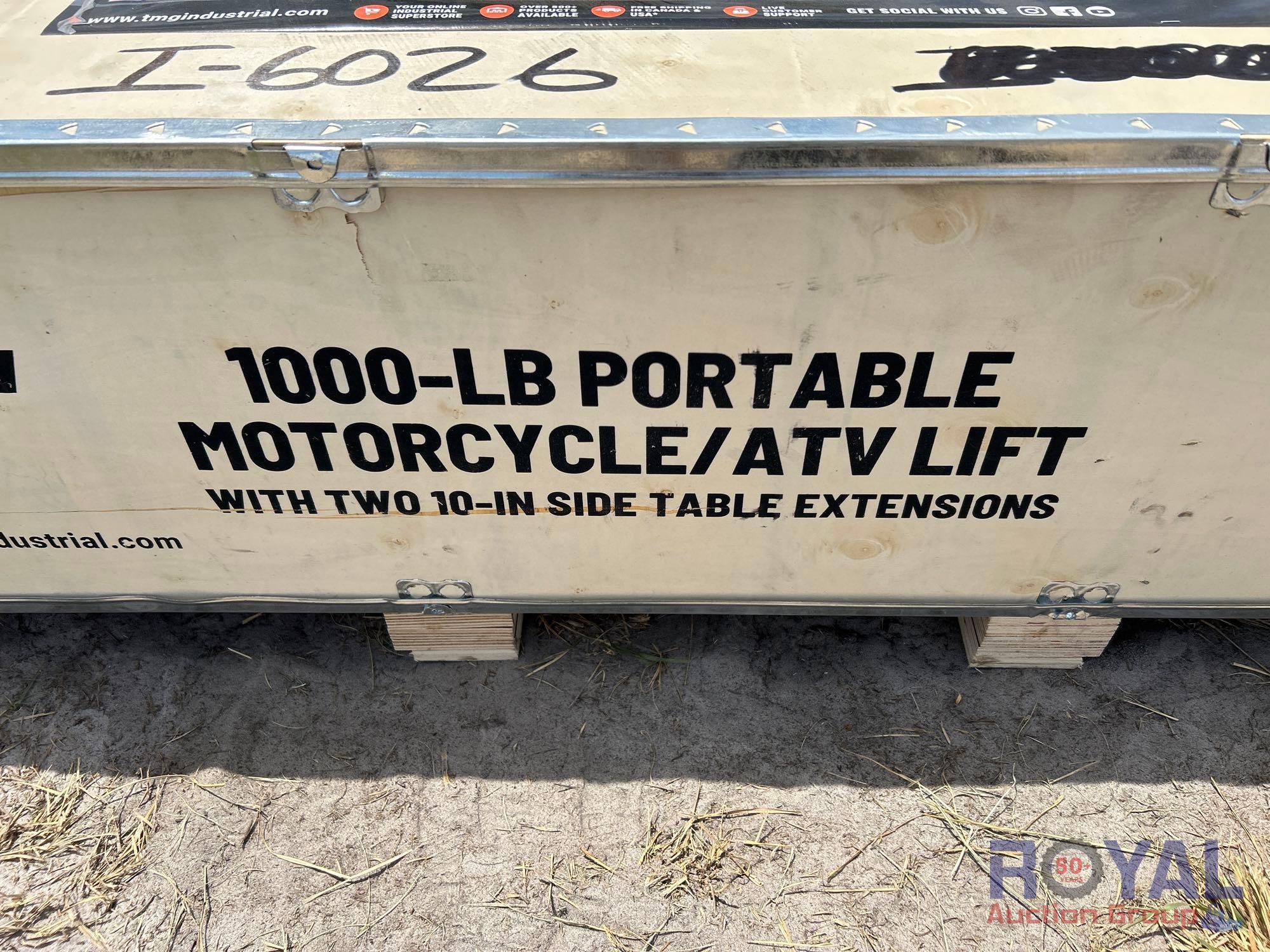 2024 TMG-1000PML 1000lbs Portable Motorcycle/ATV Lift