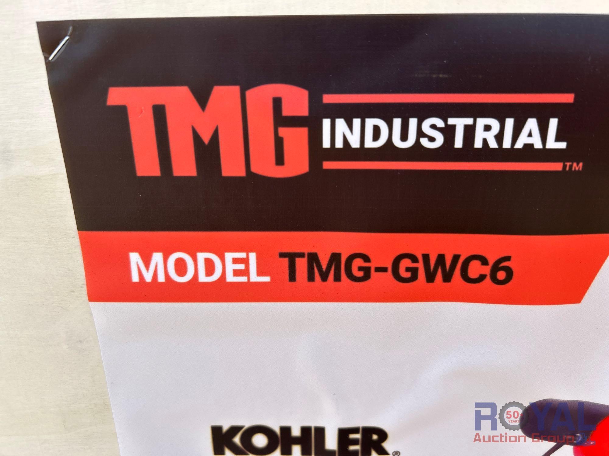 2024 TMG Industrial GWC6 6in Kohler Powered Wood Chipper