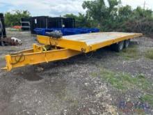 28FT tilt trailer with/ winch