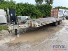 1997 Interstate T/A 19ft Dovetail Flatbed Trailer